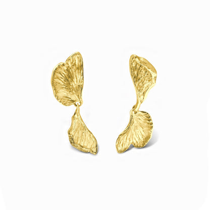 Double Mushroom Earrings