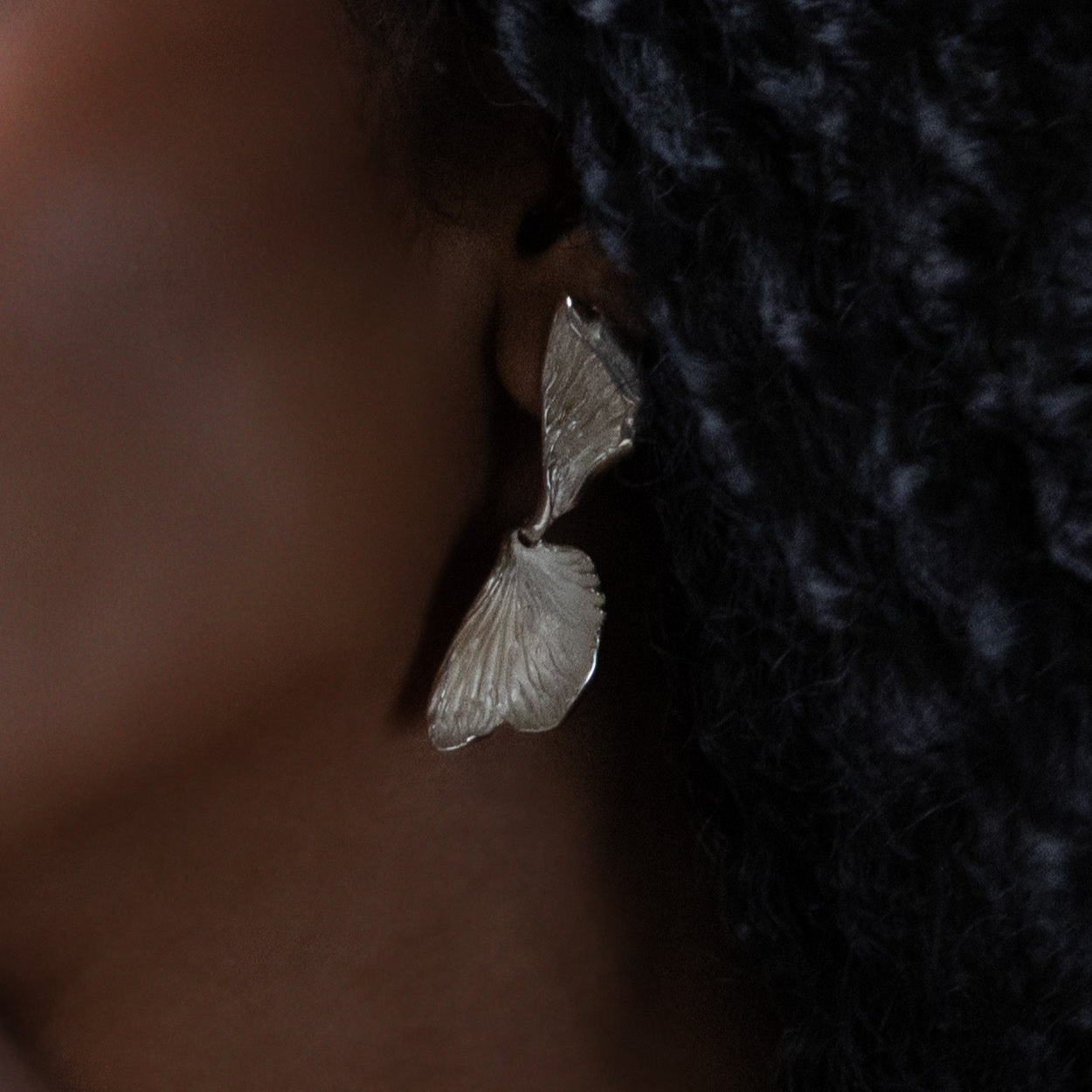 Double Mushroom Earrings