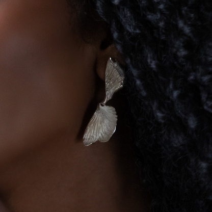 Double Mushroom Earrings